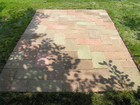 How to Build a Patio Foundation Patios Ideas, Outdoor Patio Pavers, Backyard Grill Ideas, Foundation Ideas, Diy Patio Pavers, Backyard Grill, Grill Ideas, Building A Patio, Paver Designs