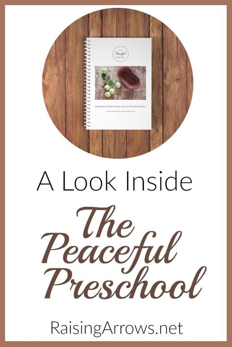 A review of The Peaceful Preschool from a mom of many! Peaceful Preschool, Homeschooling Preschool, Homeschool Preschool Curriculum, Preschool Schedule, Homeschool Preschool Activities, Homeschool Board, Homeschool Tips, Homeschool Encouragement, Letter Of The Week