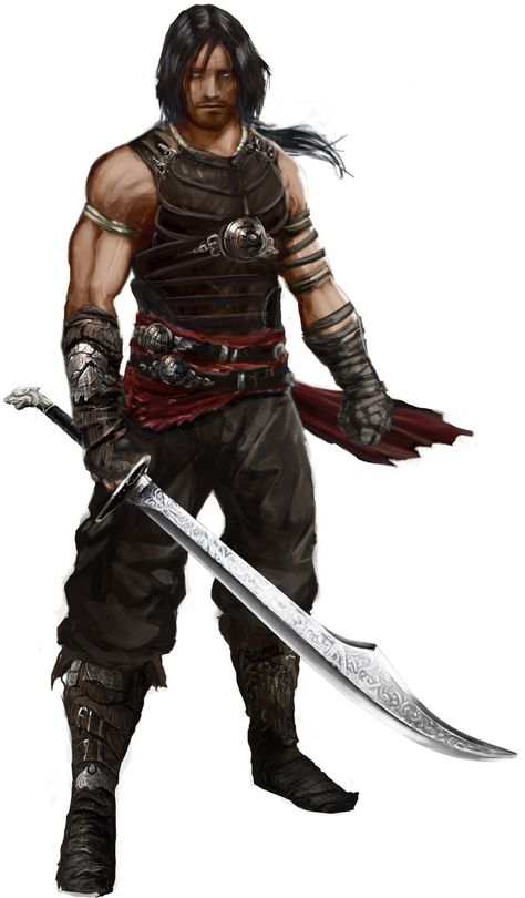 Warrior Within, Heroic Fantasy, Prince Of Persia, Human Male, Dungeons And Dragons Characters, Fantasy Male, Fantasy Armor, Fantasy Warrior, Arte Fantasy