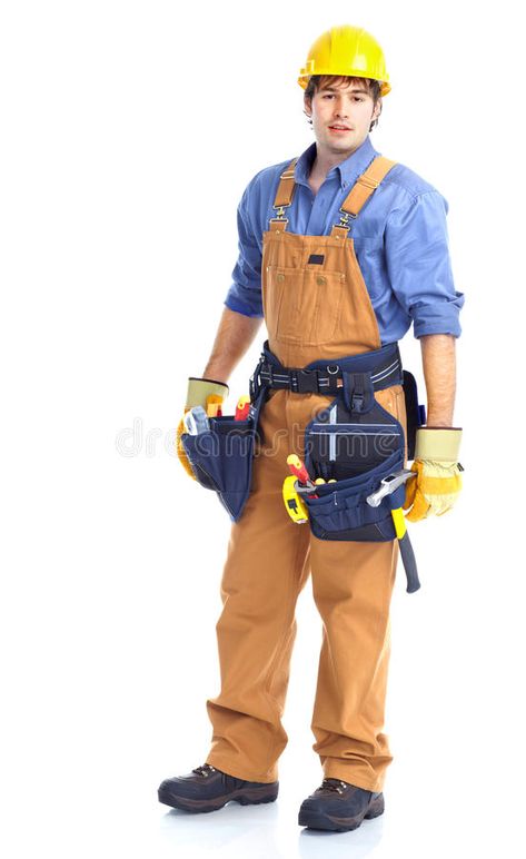 Construction Worker Reference, Female Construction Worker Outfit, Engineer Uniform, Construction Clothing, Yellow Uniform, Construction Outfit, Kiss Pink, Construction Worker, Stock Photography Free