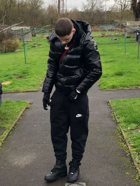 jackets and chavs Uk Drip Outfits, Uk Drip Outfits Men, Drip Outfits Men, Puffer Jacket Outfit Men, Drip Outfits, Uk Drip, Drip Fits, Puffer Jacket Outfit, Drippy Outfit