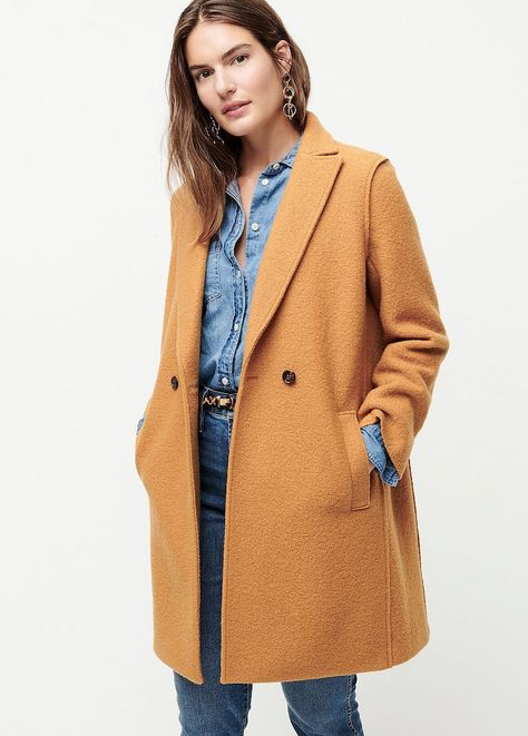 Don't Miss It: J.Crew's Massive 50% off Sale | The Everygirl Coat Guide, Crew Clothing, Boiled Wool, Pea Coat, Women's Coats & Jackets, Women's Coats, Top Coat, Outerwear Women, Coats Jackets Women