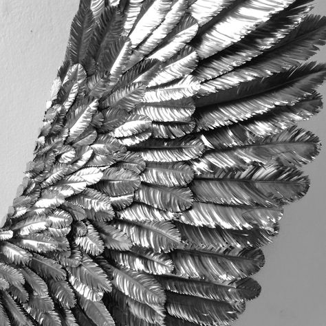 Metal Wings Aesthetic, Elegant Winged Metal Jewelry, Metal Wings Concept Art, Vampire Book, Fated Mates, Silver Fantasy Wing-shaped Jewelry, Hero Oc, Story Pictures, Eagle Feather