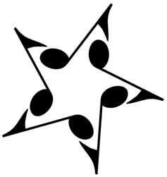 Music star! ! Music Notes Tattoo, Not Musik, Music Tattoo Designs, Star Tattoo Designs, Note Tattoo, Star Vinyl, Music Tattoo, Music Tattoos, Tattoo Life