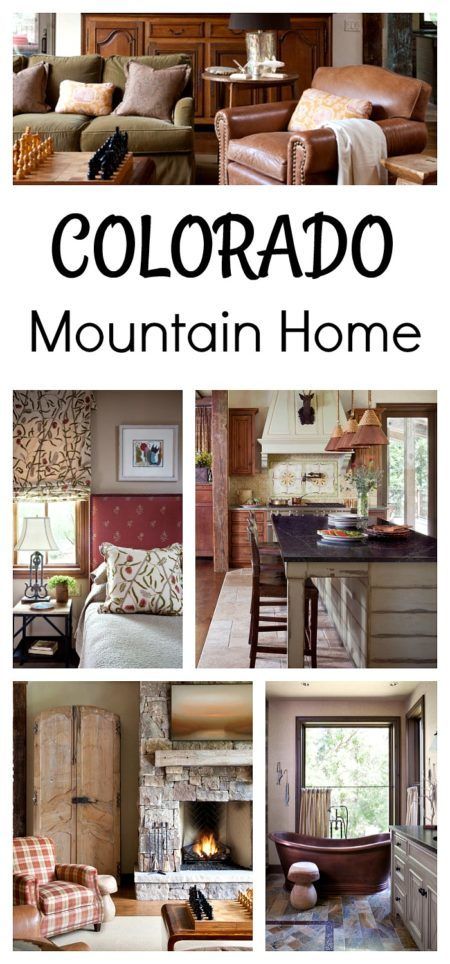 Colorado Mountain Home Tour - Town & Country Living Colorado Mountain Cabin Decor, Rustic Home Decor Cabin Mountain Interior Design, Mountain Cottage Decorating Ideas, Yellowstone Home Design, Colorado Interior Design Style, Rustic Mountain Bedroom, Mountain Living Room Decor, Mountain Bedroom Ideas Cozy, Colorado Mountain Homes Interior