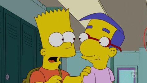 Bart and Milhouse | It's National Best Friends Day! Bart And Milhouse, Famous Best Friends, Best Friends Day, Simpsons Funny, National Best Friend Day, Friends Day, The Simpson, Love Lucy, I Love Lucy