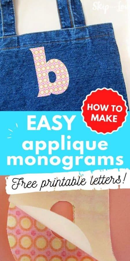 Cute Monogram Ideas, Applique Letter Patterns Free Printable, Letters For Applique Printable, Applique Letters Tutorial, Applique Letters Printable, Christmas Applique Templates Printable Free, Quilts With Applique Ideas, Alphabet Applique Patterns Free, Fabric Letters Pattern Free Printable