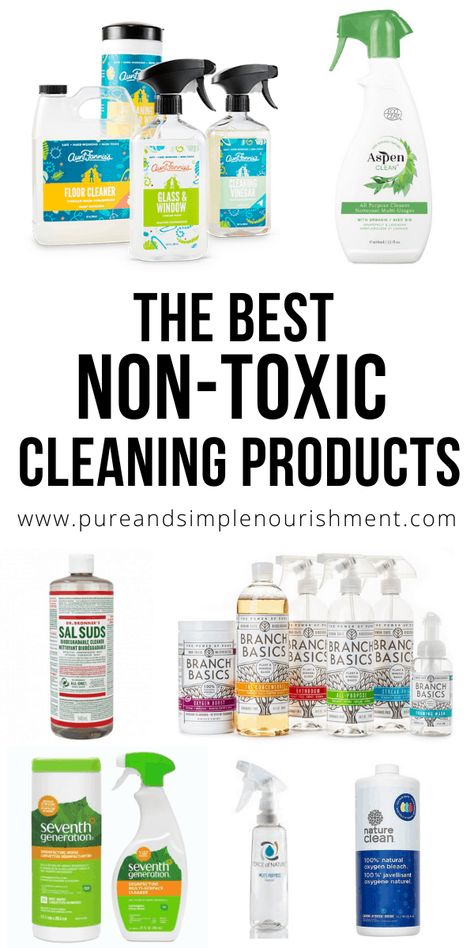 These are the beset non toxic cleaning products. Products that are safe for your health and are eco friendly and pet safe too. Cleaning Floors With Vinegar, Natural Household Products, Non Toxic Cleaning Products, Essential Oil Spray Recipes, Bathroom Cleaners, Non Toxic Cleaning, Magnesium Lotion, Toxic Cleaning Products, Eco Friendly Cleaning Products