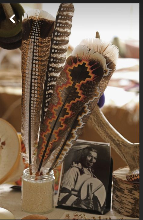 Feather Project, Feather Art Projects, Diy Feathers, Smudge Fans, Feather Ideas, Between Earth And Sky, Indigenous Crafts, Smudging Prayer, Smudging Feathers