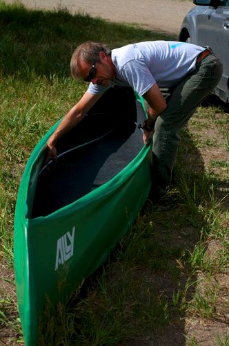 Folding Canoe, Boys Toy Box, Folding Boat, Boundary Waters Canoe Area, On An Airplane, Diy Boat, Taking Shape, Back Seat, Folded Up