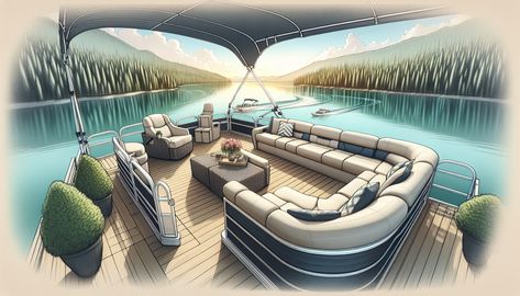 What Amenities Are Included On A Pontoon Boat Rental? Gps Navigation System, Fishing Rod Holder, Bbq Grills, Pontoon Boat, Boat Rental, Life Jacket, Water Activities, Boating, Comfortable Seating