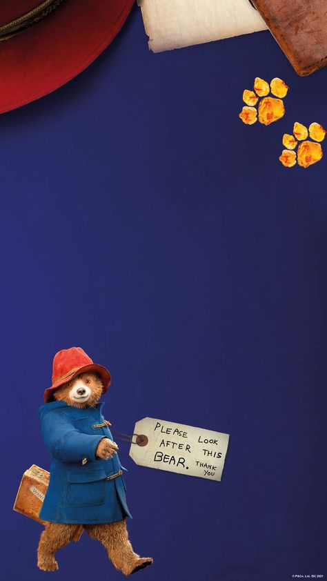 Paddington Mobile Wallpaper Backgrounds Paddington Wallpaper Iphone, Paddington Bear Wallpaper Iphone, Paddington Bear Wallpaper, Paddington Wallpaper, Akrilik Painting, Paddington Movie, Paddington Film, Paddington Bear Toy, Bear Nursery Theme