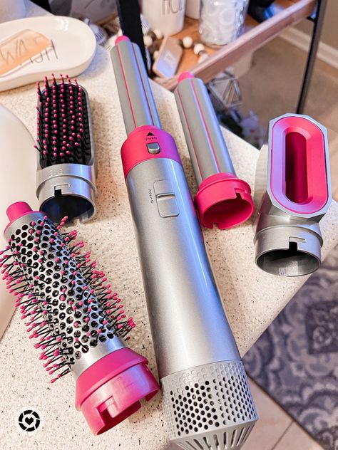 Dyson Air Wrap Aesthetic, 2025 Wishlist, Pink Wishlist, Dyson Air Wrap, Air Wrap, Hair Tool Set, Dry Hair Care, Clemson Football, 2024 Wishlist