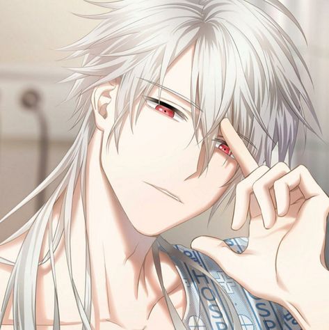 Zen Mystic Messenger Icon, Messenger Icon, Mystic Messenger, White Hair, Zen, Anime, Hair, White