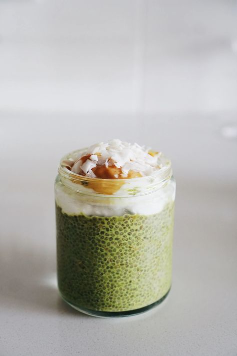 Discover their adaptogenic supplements and skincare to elevate consciousness and transform beauty from the inside out and the outside in. The Beauty Dust from Moon Juice is a favorite of mine, and I’m, sure it will become yours, not just with this recipe but as an energizing and beautifying latte or in this chia pudding. Homemade Coconut Yogurt, Matcha Chia Pudding, Chia Pudding Recipe, Moon Juice, Coconut Shavings, Seed Recipes, Fruit Toppings, Chia Pudding Recipes, Simple Meals