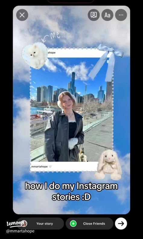 Insta: @mmartahope | Article posted by marta hope | Lemon8 Insta Story Ideas Tutorial, Story Ideas Tutorial, Cute Insta Story Ideas, Insta Story Ideas, Cute Stories, Lifestyle Fashion, Story Ideas, Insta Story, Your Story