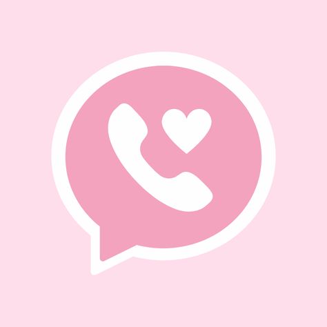 Cute Call Icon, Pink Icon Whatsapp, Whatsapp Logo Aesthetic, Whatsapp Pink Icon, Call Icon Aesthetic, Instagram Widget Icon, Pink Whatsapp Icon, Whatsapp Icon Aesthetic, Instagram App Icon