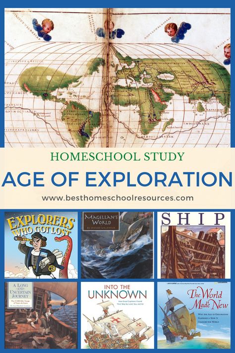 European Explorers Project, European Explorers Activities, Homeschooling Classroom, 1st Grade Books, Age Of Exploration, Homeschooling Activities, Modern World History, Explorers Activities, Free Homeschool Curriculum