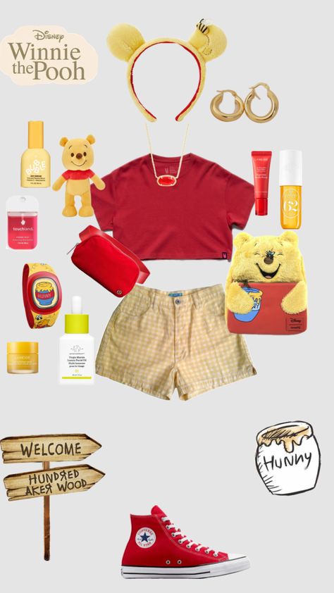 Disney Bounding Ratatouille, Winnie The Pooh Disney Bounding, Rapunzel Disney Bound Outfits, Disney World Character Outfits, Monsters Inc Disney Outfit, Disneybound Outfits Couples, Disney Character Themed Outfits, Simple Disney Bound Outfits, Cute Disney Bound Outfits