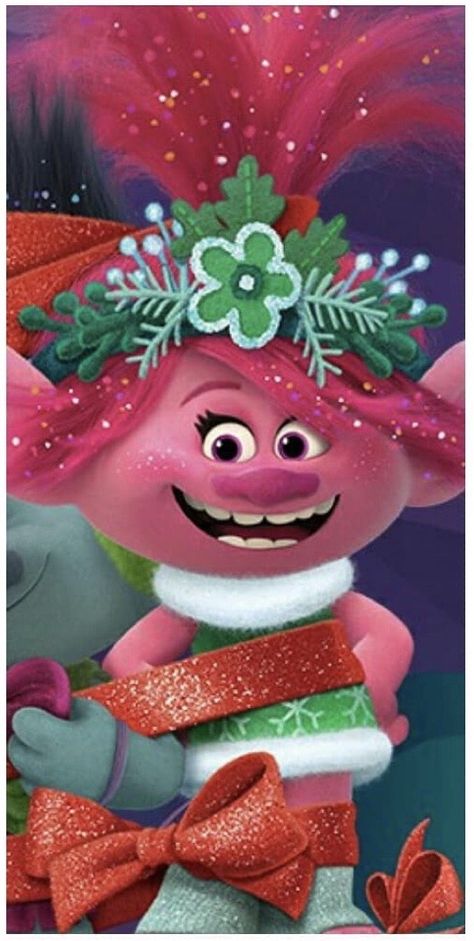 Trolls Pictures, Trolls Christmas, Trolls Holiday, Queen Poppy, Trolls Dreamworks, Poppy Trolls, Marvel Statues, Princess Poppy, Poppy And Branch