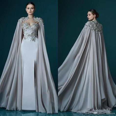 2023 Wedding Dress Trends, Baju Kahwin, Cape Wedding Dress, Wedding Classy, Classy Dresses, Summer Wedding Outfits, Fantasy Dresses, Summer Wedding Outfit Guest, Fantasy Gowns