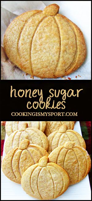 Honey Sugar Cookies Honey Dough Cookies, Honey Cut Out Cookies, Honey Christmas Cookies, Honey Sugar Cookies, Baking With Honey Instead Of Sugar, Honey Cookies No Sugar, Cookies Made With Honey Instead Of Sugar, Cookies Made With Honey, Honey Cookies Recipe