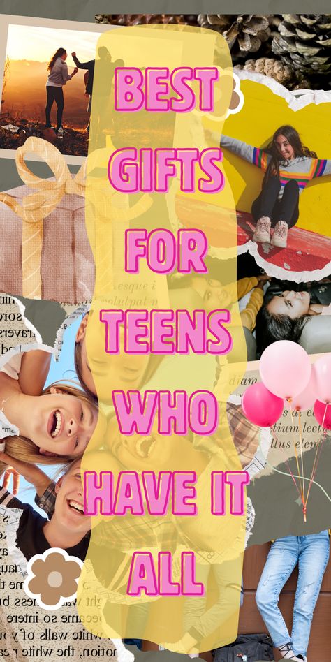 Best Gifts for Teens Who Have It All. bday gift Gifts For 14th Girl, Teen Xmas Gift Ideas, Christmas Ideas Gifts Teens, Cool Xmas Gifts, Christmas Gifts For Teen Daughter, Best Gifts For Teenagers, Unique Gifts For Teenage Girl, What Teen Girls Want For Their Birthday, Gifts For Teens Girls Birthday