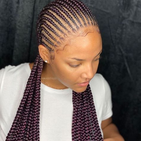 Kids Updo Hairstyles, Fulani Cornrows, Small Cornrows, Straight Back Braids, Straight Back Cornrows, Cornrows Natural Hair, Hair Base, Cornrows Styles, Weave Ponytail Hairstyles