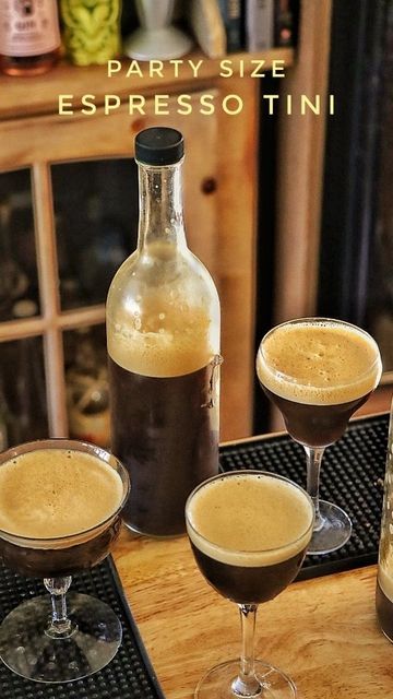 Batched Espresso Martini, Make Ahead Espresso Martini, Freezer Door Espresso Martini, Espresso Martini Batch Recipe, Large Batch Espresso Martini, Batch Espresso Martini Recipe, Big Batch Espresso Martini, Batch Espresso Martini, Espresso Martini Party