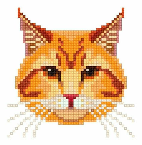 Unusual Animal Friendships, Pixel Grid, Animal Friendships, Pixel Art Templates, 8bit Art, Cat Cross Stitch Pattern, Animal Cross Stitch Patterns, Pola Kristik, Animals Friendship