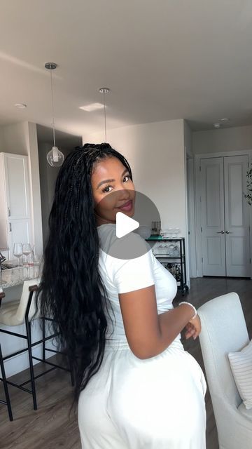 Andrea on Instagram: "Getting a sew-in in the middle of your boho knotless braids is changing the game! 👏🏽👏🏽
.
.
#bohoknotless
#bohoknotlessbraids #knotlessbraids
#halfsewinhalfbraids
#blackgirlhairstyles #protectivestyles #summerhairstyle #blackgirlhairinspo" Sew In And Braids, Sew In And Braids Hairstyles, Shenseea Hairstyles, Boho Braids With Sew In, Black Boho Knotless Braids, Boohoo Knotless Braids, Sew In Hairstyles With Braids, French Braid Own Hair, Half Sew In Half Braids