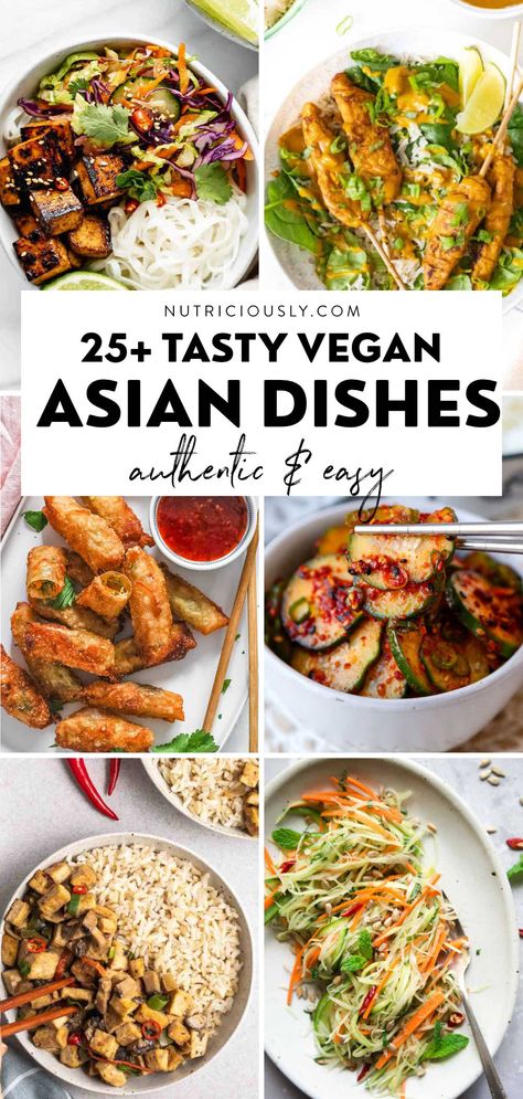 Plant Based Chinese Food, Asian Inspired Vegan Meals, Easy Vegan Chinese Recipes, Asian Vegan Dinner, Healthy Asian Vegetarian Recipes, Asian Dinner Recipes Vegetarian, Asian Veg Recipes, Vegetarian Dinner Asian, Wfpb Asian Recipes