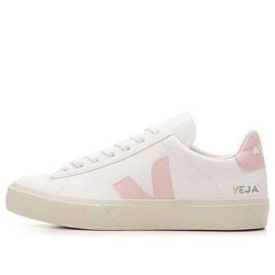 Veja Campo low-top 'Petale Pink' CP052606 Pink Veja Sneakers, Veja Outfits, It Girl Shoes, Pink Veja, Veja Sneakers Outfit, Feminine Sneakers, Tenis Veja, V Shoes, Light Pink Sneakers