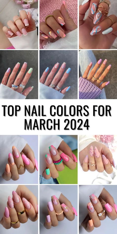 Spring’s Palette: Top Nail Colors for March 2024 to Refresh Your Look Sns Dipping Powder Nails With Design, Nail Color For March 2024, Nails March 2024 Trends, Trending Nails 2024 March, March Nails 2024 Trends, Spring Nails 2024 Trends Dip, Dip Nails Spring 2024, March Sns Nails, Spring Nail Colors Dip Powder Opi