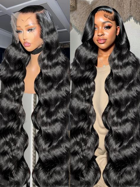 26.9US $ 61% OFF|Black Human Hair Wig|brazilian Remy Body Wave Lace Front Wig 40 Inch Transparent Lace Closure Brazilian Water Wave, Body Wave Lace Front Wig, Mongolian Hair, Wave Lace Front Wig, Brazilian Hair Bundles, Glueless Wig, Peruvian Hair, Human Hair Wig, Honey Blonde