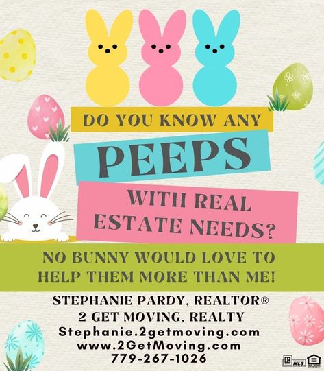 Realtor Career, Easter Real Estate, Real Estate Ideas, Happy Easter Quotes, Easter Quotes, Real Estate Quotes, First Time Home Buyers, Get Moving, Real Estate Marketing