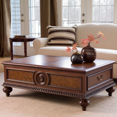 Morley Coffee Table - Ethan Allen US Centre Table Living Room, Centre Table Design, Sofa Table Design, Center Table Living Room, Wooden Sofa Designs, Luxury Furniture Design, Centre Table, Furniture Design Wooden, Bedroom Furniture Design