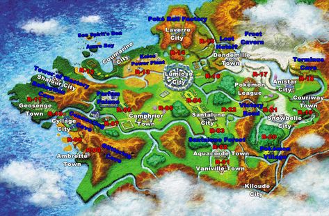 Kalos Region, Anime World, May 2023, Clash Of Clans, Pokemon, Deviantart, Map, Anime, Art