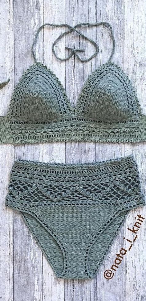 In the next few weeks I will be releasing free summer crochet pattern collections so you can prepare for the start of summer. I love summer, this is my favorite time of year and I always look forward to going to my first lake or swimming in the ocean. For me this is the beginning … #crochet #knittingdesign #crochetdesign Crochet Bathing Suit Pattern, Crochet Swimsuits Pattern, Crochet Swimwear Pattern, Crochet Lingerie, Crochet Bathing Suits, Crochet Bikinis, Bikinis Crochet, Swimwear Pattern, Crochet Swim