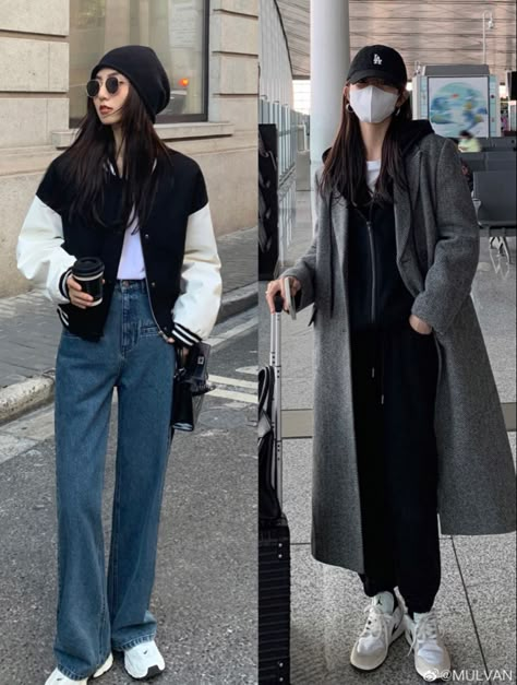 Japan Fall Fashion Women, South Korea Fall Fashion, Taipei Winter Outfit, Japan In February Outfit, Japan February Outfit, Japan February, Korean Winter Outfits, Japan Outfits, Boyish Style