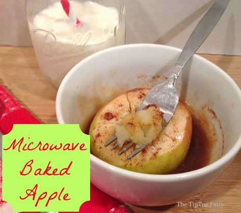 Microwaved Baked Apples Microwave Baked Apples, Microwave Apple, Quick Apple Dessert, Microwave Apples, Easy Baked Apples, Baked Apple Dessert, Baked Apple Recipes, Microwave Baking, Baking Easy