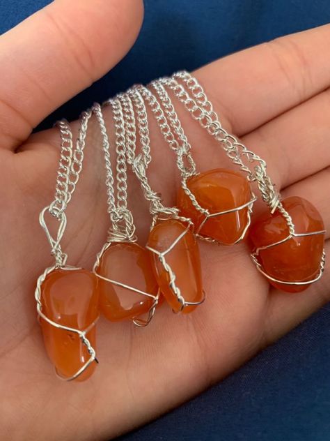 Surprise Basket, Clay Trays, Aries Aesthetic, Heart Shaped Bowls, Handmade Crystal Jewelry, Crystal Aesthetic, Carnelian Crystal, Carnelian Necklace, Aesthetic Life