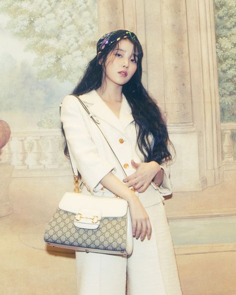 Lee Jieun, Gucci Horsebit, Photo Series, Global Brands, Kpop Idols, Blackpink Fashion, Brand Ambassador, Aesthetic Hair, Chanel Boy Bag