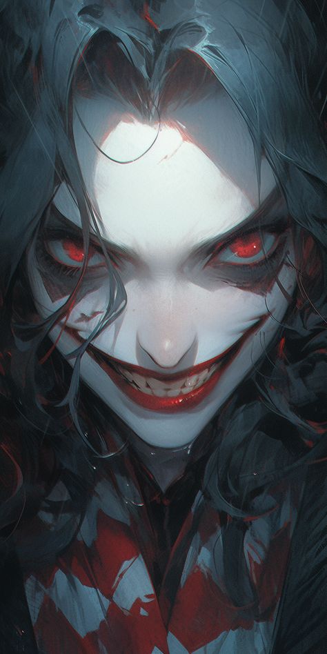 Evil smile - Ai #Artwork - Created with #Midjourney #Ai Creepy Smile Reference, Evil Expression Reference, Evil Expression Drawing, Evil Laugh Pose, Evil Smile Drawing Reference, Evil Smile Reference, Creepy Smile Drawing Reference, Insane Expression Reference, Anime Evil Smile