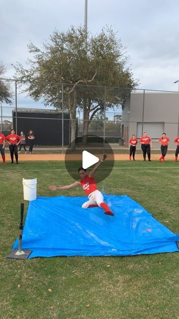 East River Softball on Instagram: "Sliding/Diving Practice!😍🥎 Even Coach Murphy Participated!!!!" Teaching Sliding In Softball, Softball Pitching Mound Diy, Softball Sliding Drills, How To Slide In Softball, 10u Softball Practice Drills, Fun Softball Games For Practice, Softball Practice Drills, Coaching Softball, Pitching Mound