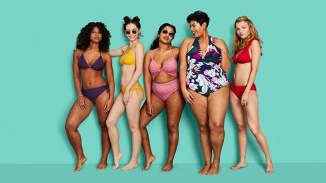 Different Body Types, Summer Style Guide, Swimsuit Brands, Swim Brands, Swimsuit Collection, Perfect Swimsuit, Best Swimsuits, Popsugar Fashion, Target Style