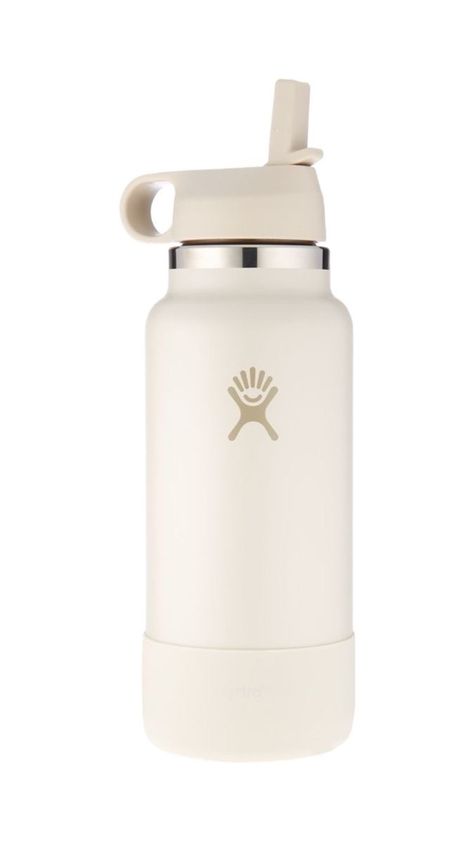 Creme Hydroflask, Trendy Water Bottles For School, Tan Hydroflask, Cream Hydroflask, Wishlist Items Aesthetic, Summer Hydroflask, Cute Water Bottles For School, Garrafa Aesthetic, Cute Water Bottles Aesthetic