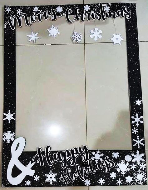 DIY Christmas Photo frame Diy Christmas Photo, Christmas Photo Frame, Diy Photo Frames, Paper Photo, Christmas Photo, Christmas Photos, Diy Christmas, Photo Frames, Christmas Ideas