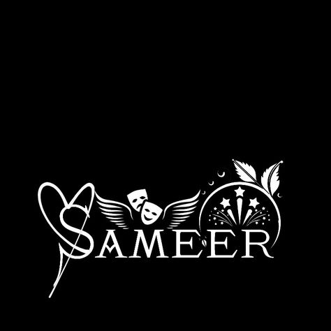 SAMEER EDITOR\___>🐰 Samir Name Logo, Sameer Name Logo, Sameer Name Dp, Png Pic, Muslimah Photography, Dont Touch My Phone Wallpaper, Cartoon Love Photo, Stylish Name, Love Background Images