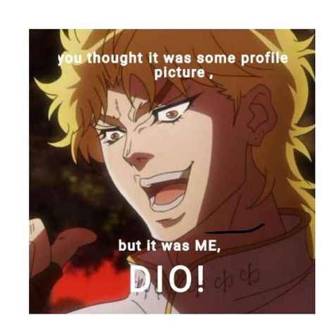 But It Was Me Dio, Anime